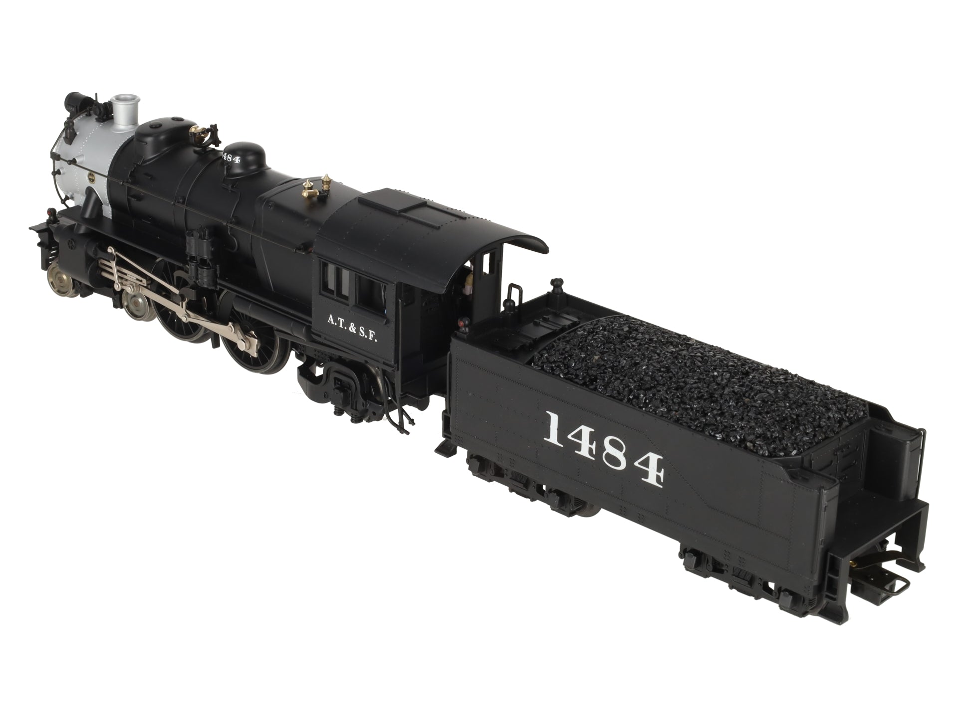 Lionel 6-11117 O AT&SF 4-4-2 Atlantic Steam Locomotive & Tender #1484 EX/Box