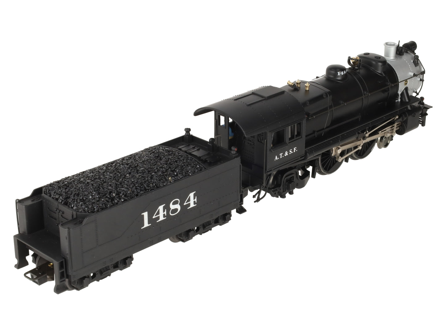 Lionel 6-11117 O AT&SF 4-4-2 Atlantic Steam Locomotive & Tender #1484 EX/Box