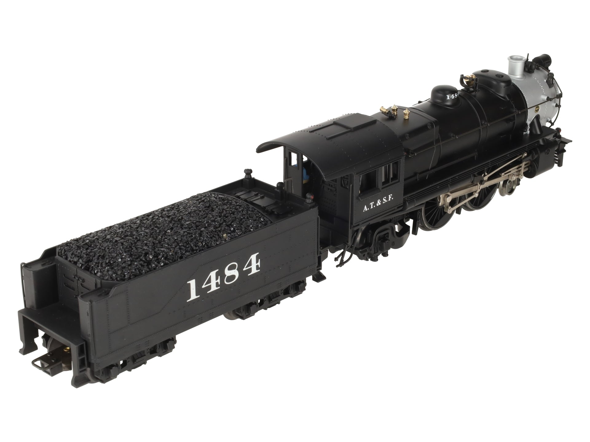 Lionel 6-11117 O AT&SF 4-4-2 Atlantic Steam Locomotive & Tender #1484 EX/Box