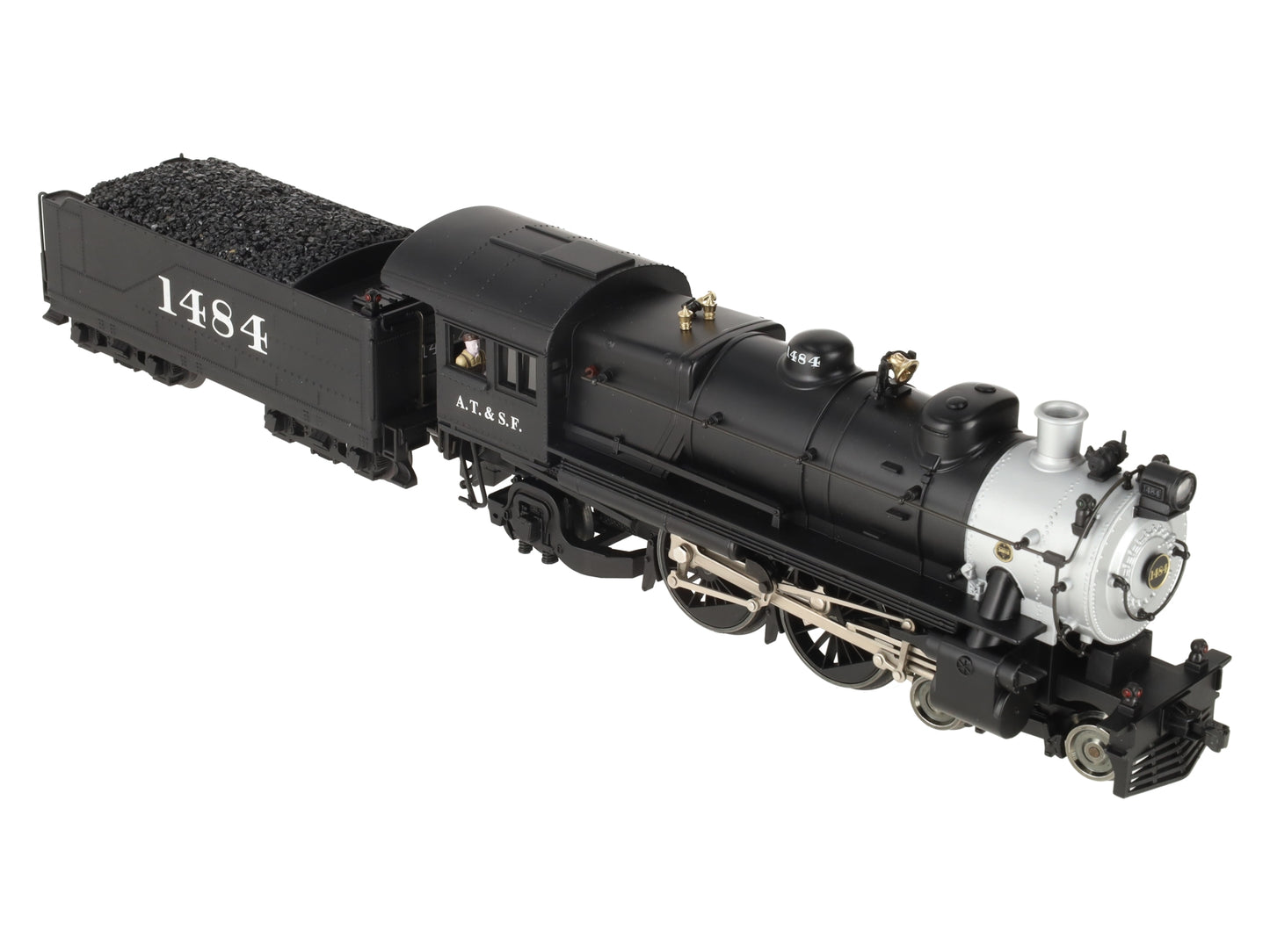 Lionel 6-11117 O AT&SF 4-4-2 Atlantic Steam Locomotive & Tender #1484 EX/Box