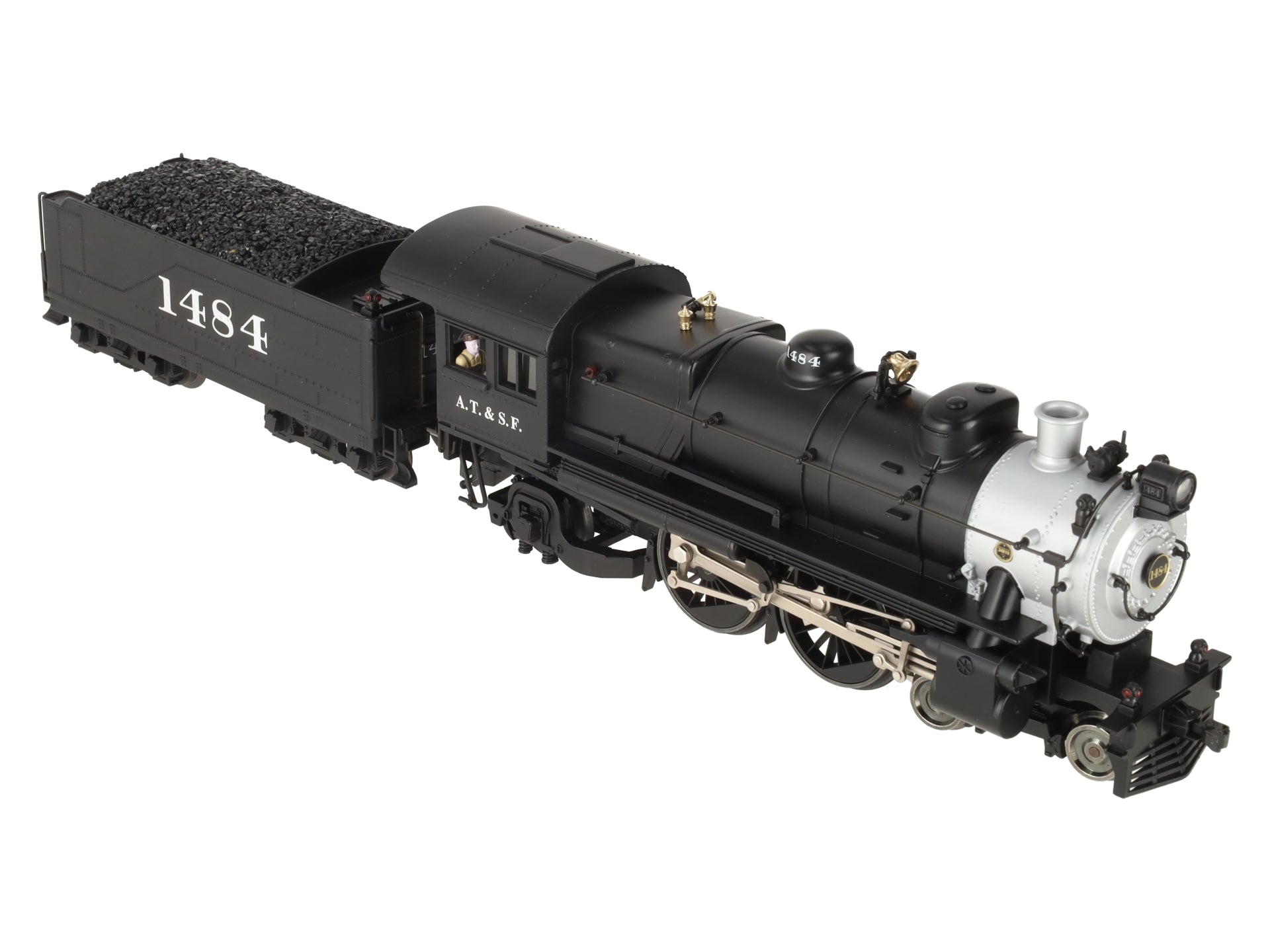 Lionel 6-11117 O AT&SF 4-4-2 Atlantic Steam Locomotive & Tender #1484 EX/Box
