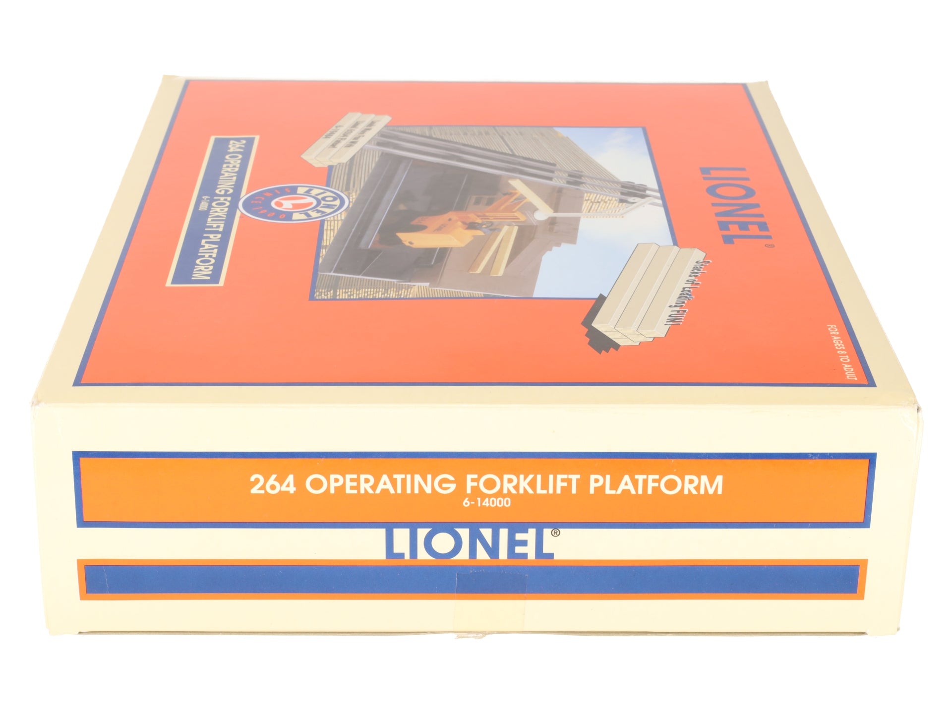 Lionel 6-14000 O Gauge 264 Operating Forklift Platform EX/Box