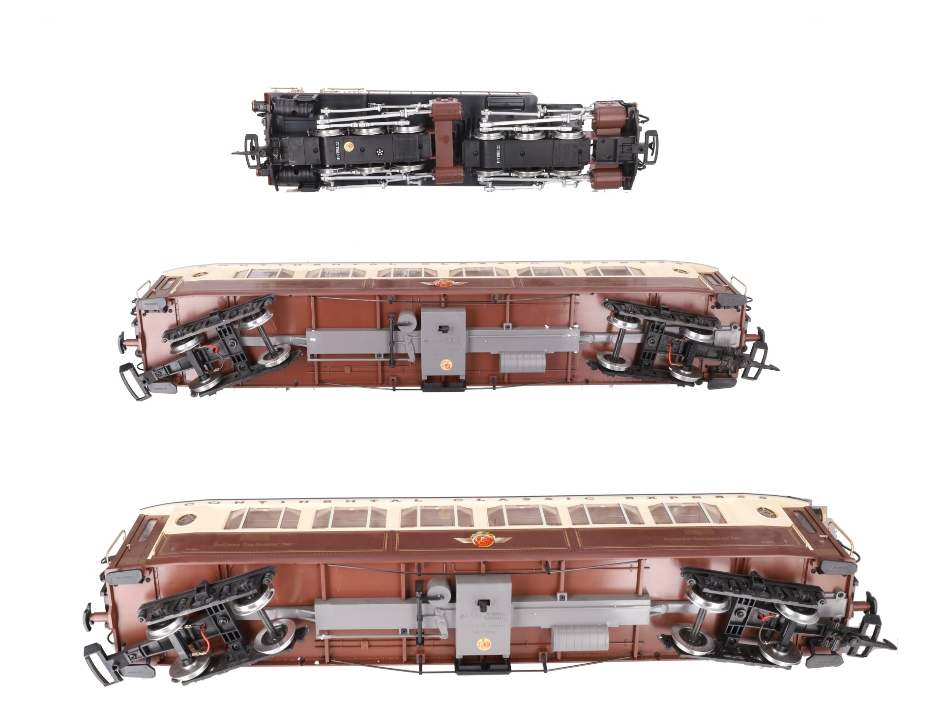 LGB 72700 G Scale Continental Classic Express Steam Starter Set EX