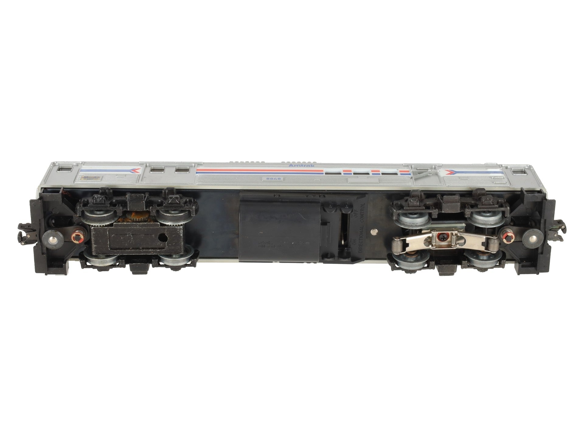 Lionel 6-8868 O Gauge Amtrak RDC-4 Powered Baggage/Mail Car VG