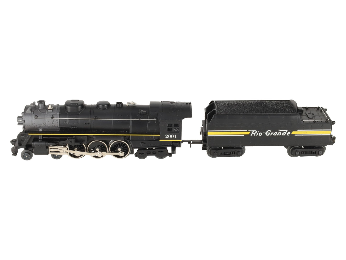 Lionel 6-28068 O Gauge Rio Grande Hudson Steam Locomotive #2001 EX