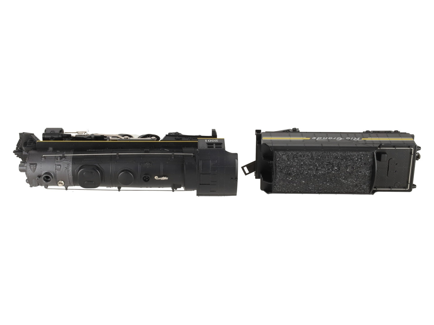 Lionel 6-28068 O Gauge Rio Grande Hudson Steam Locomotive #2001 EX