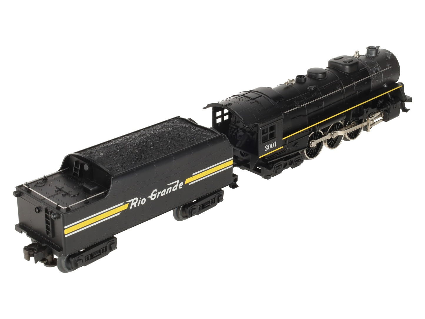 Lionel 6-28068 O Gauge Rio Grande Hudson Steam Locomotive #2001 EX