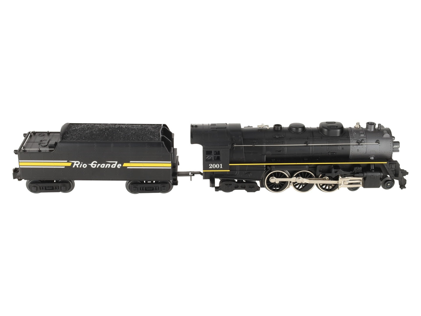 Lionel 6-28068 O Gauge Rio Grande Hudson Steam Locomotive #2001 EX