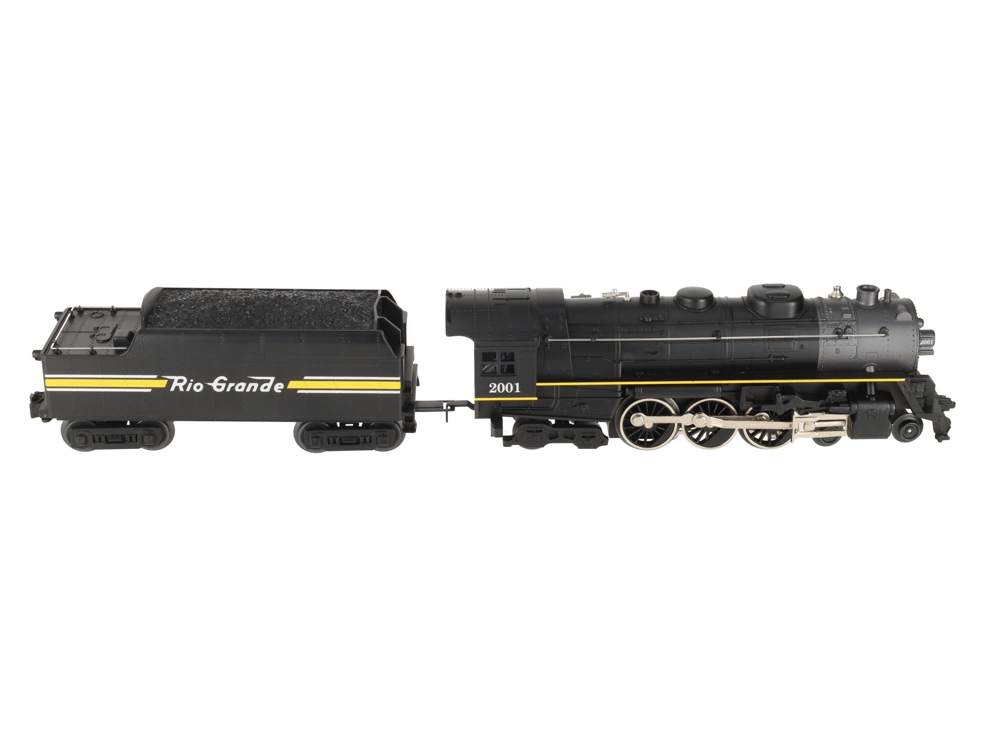 Lionel 6-28068 O Gauge Rio Grande Hudson Steam Locomotive #2001 EX