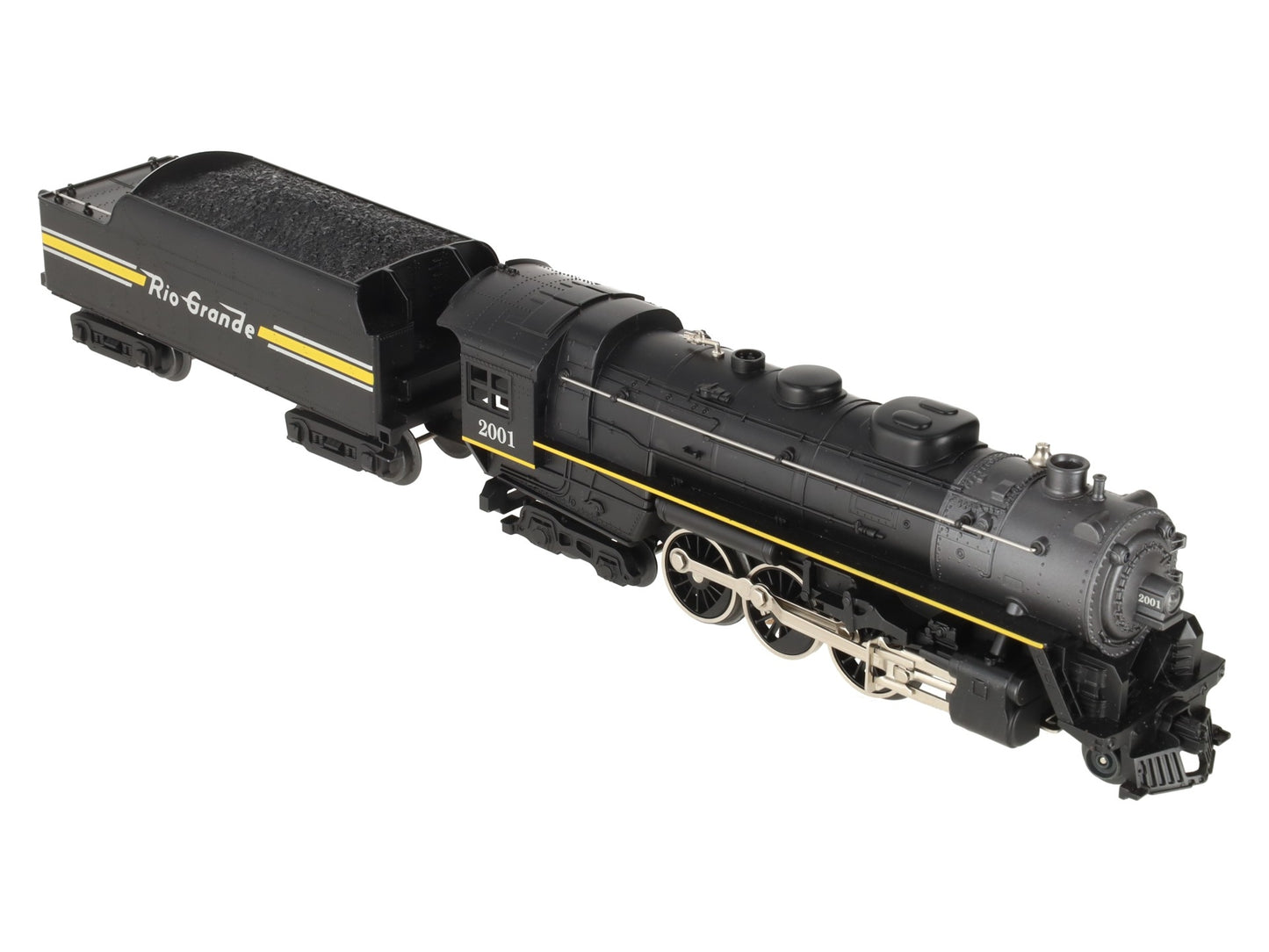 Lionel 6-28068 O Gauge Rio Grande Hudson Steam Locomotive #2001 EX