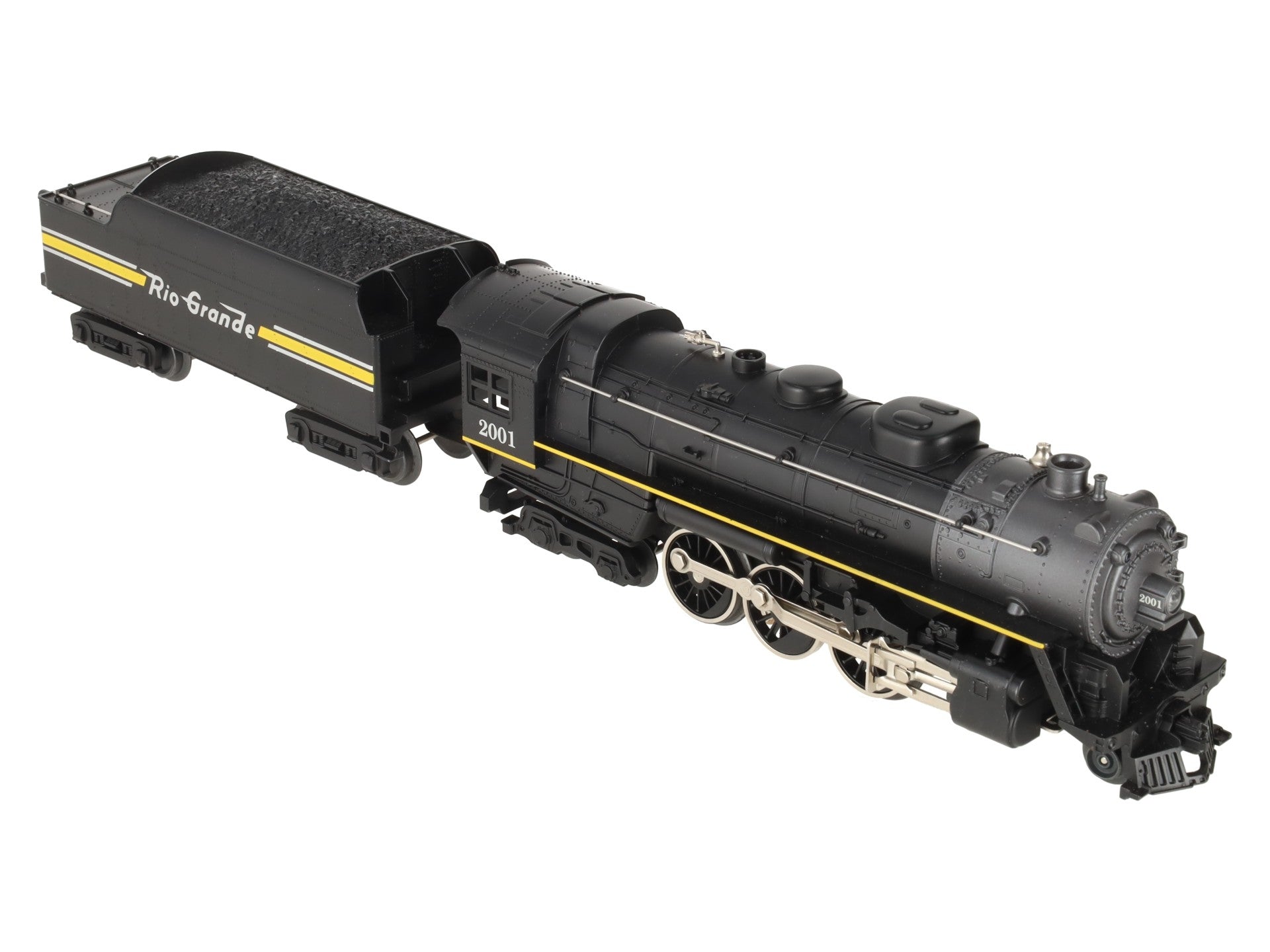 Lionel 6-28068 O Gauge Rio Grande Hudson Steam Locomotive #2001 EX