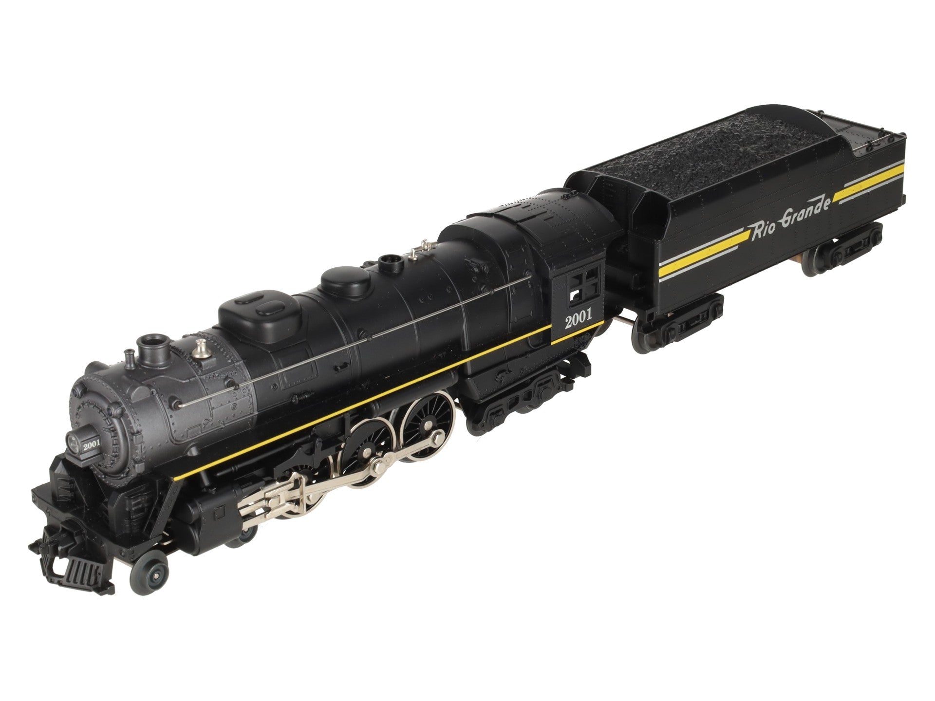 Lionel 6-28068 O Gauge Rio Grande Hudson Steam Locomotive #2001 EX