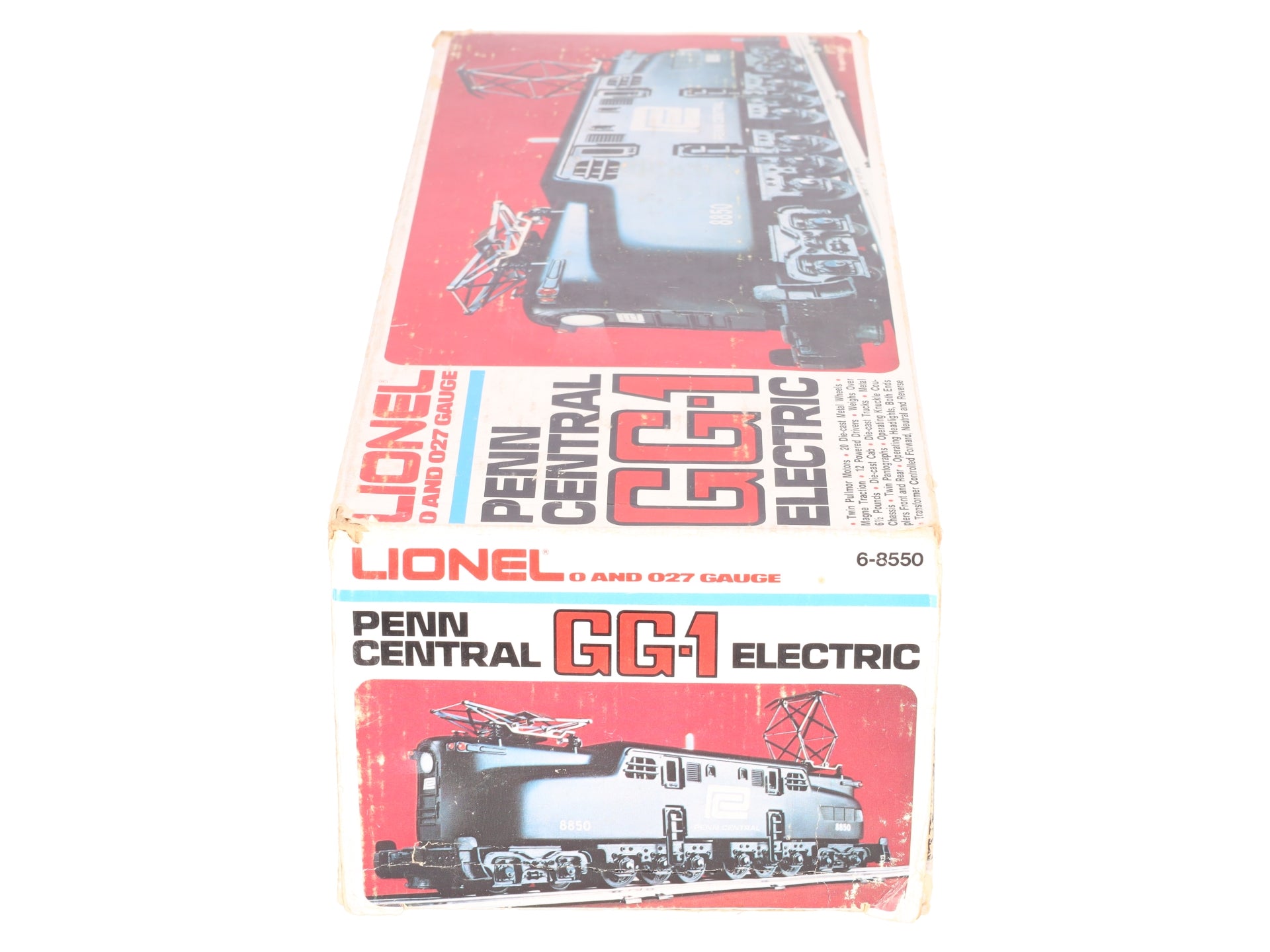 Lionel 6-8550 O Gauge Penn Central GG-1 Electric Locomotive #8850 VG/Box