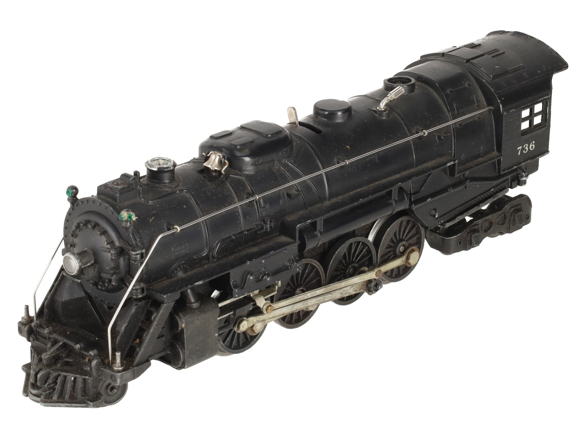 Lionel 736 Vintage O 2-8-4 Berkshire Steam Locomotive VG/Box
