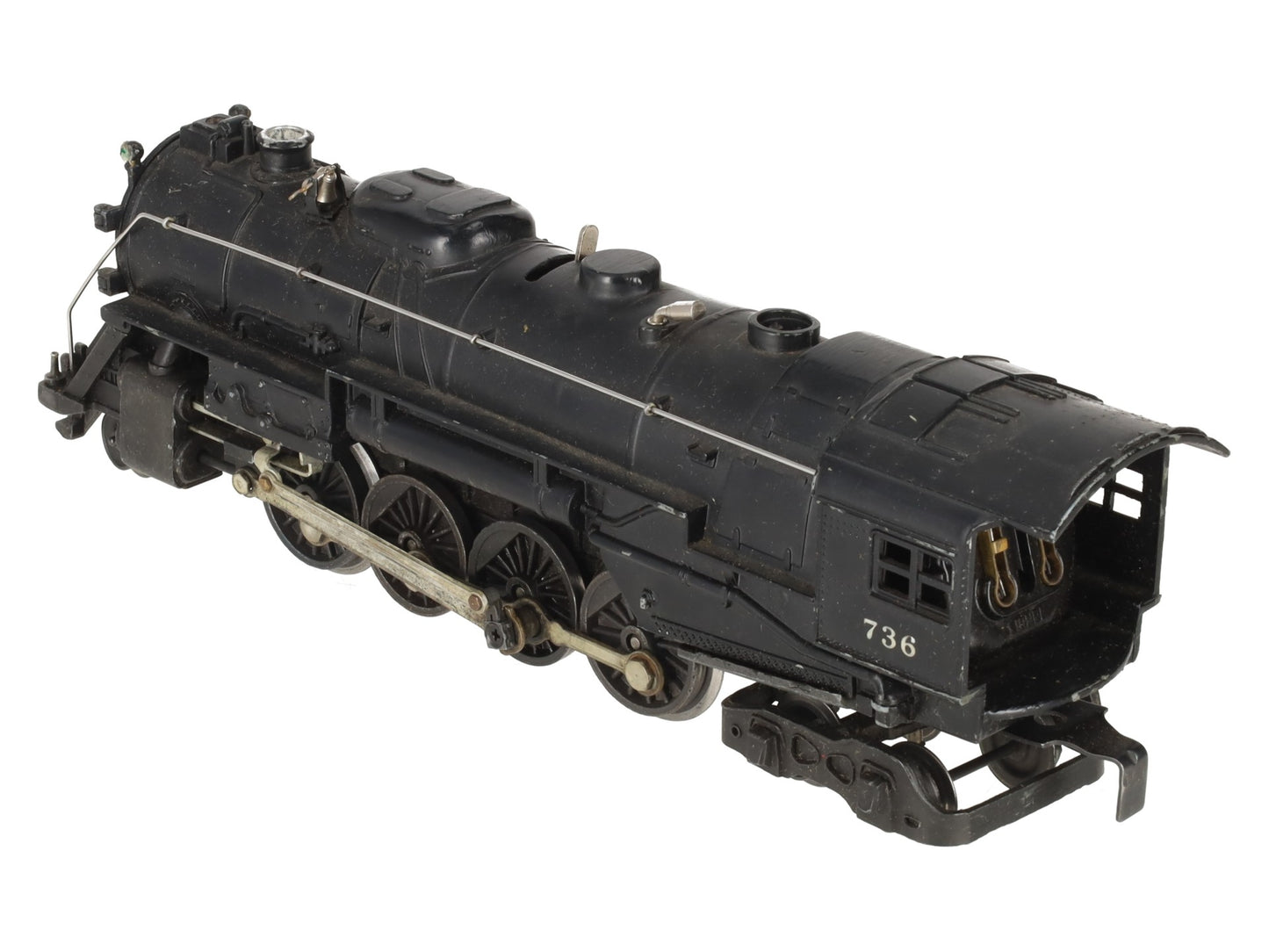 Lionel 736 Vintage O 2-8-4 Berkshire Steam Locomotive VG/Box