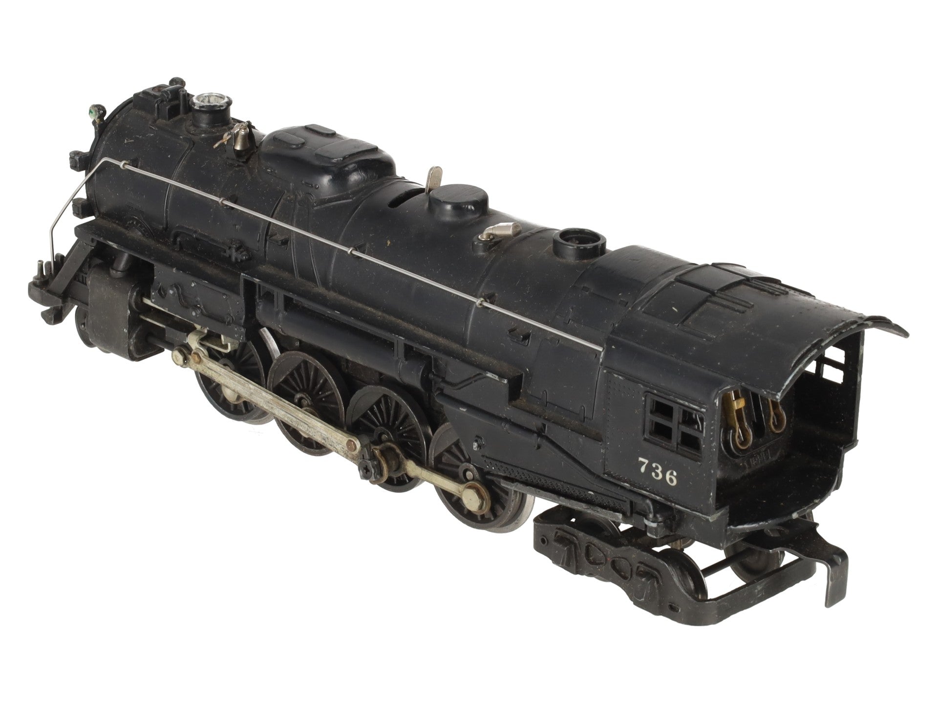 Lionel 736 Vintage O 2-8-4 Berkshire Steam Locomotive VG/Box
