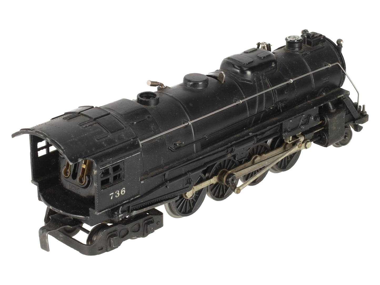Lionel 736 Vintage O 2-8-4 Berkshire Steam Locomotive VG/Box