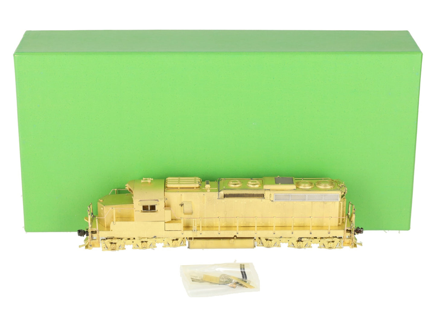 Overland OMI-6177 HO BRASS UP SD24 Diesel Locomotive -Unpainted EX/Box