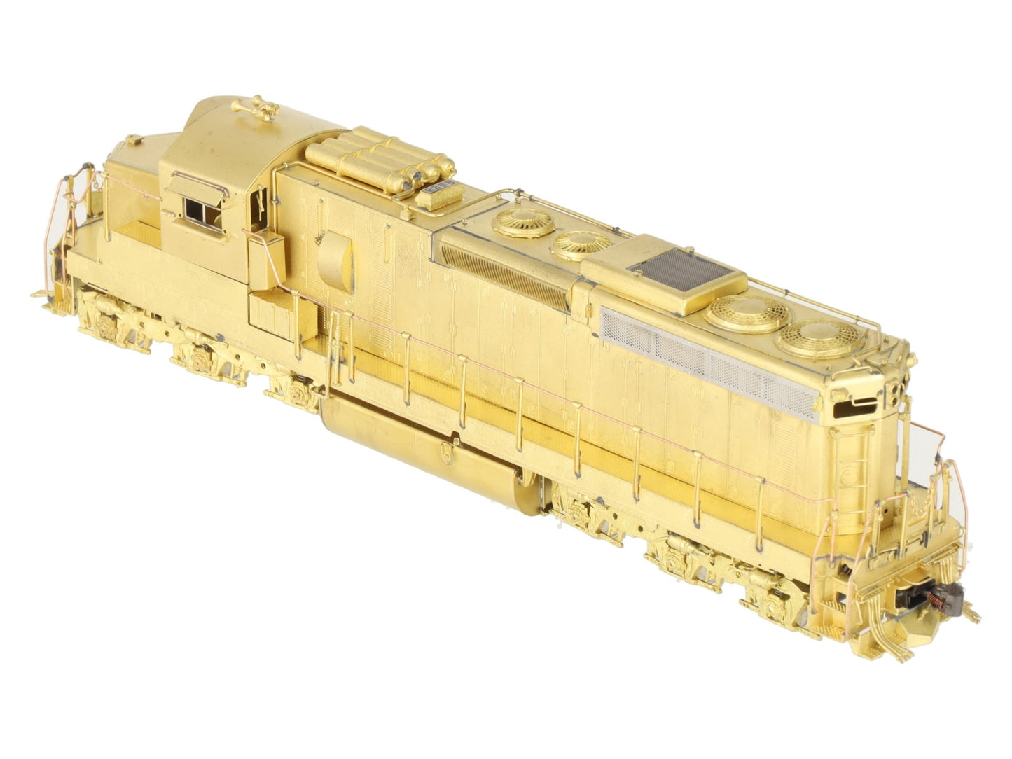 Overland OMI-6177 HO BRASS UP SD24 Diesel Locomotive -Unpainted EX/Box