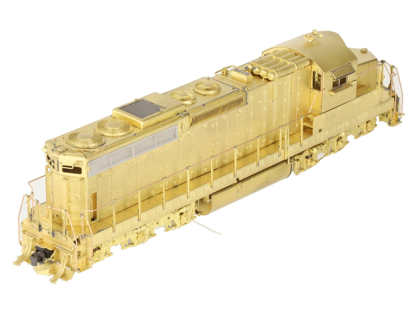 Overland OMI-6177 HO BRASS UP SD24 Diesel Locomotive -Unpainted EX/Box