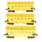 S-Helper 00982 S Scale Anderson Side Panel Open Hopper 3 Car Set #1 LN/Box