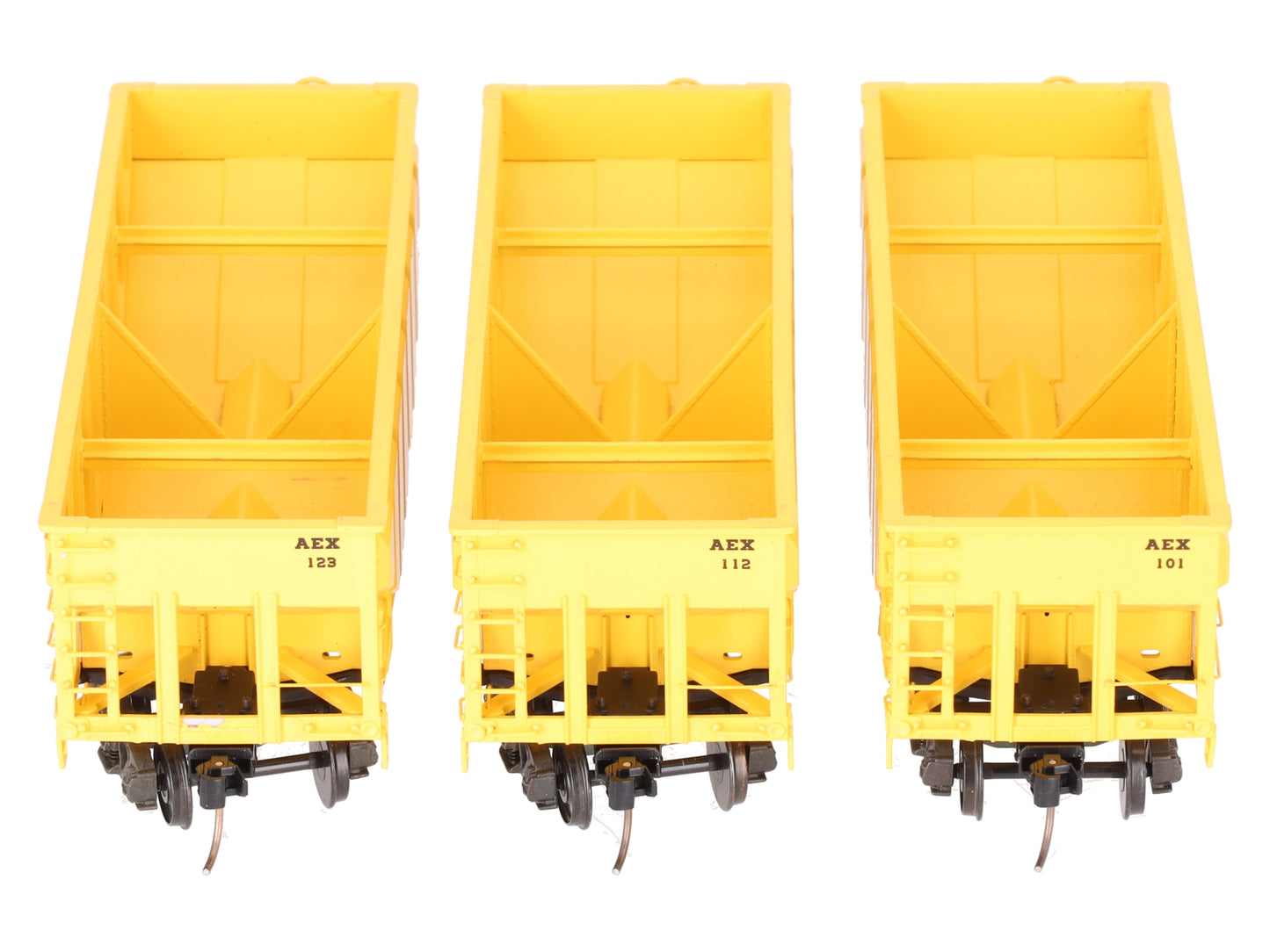 S-Helper 00982 S Scale Anderson Side Panel Open Hopper 3 Car Set #1 LN/Box