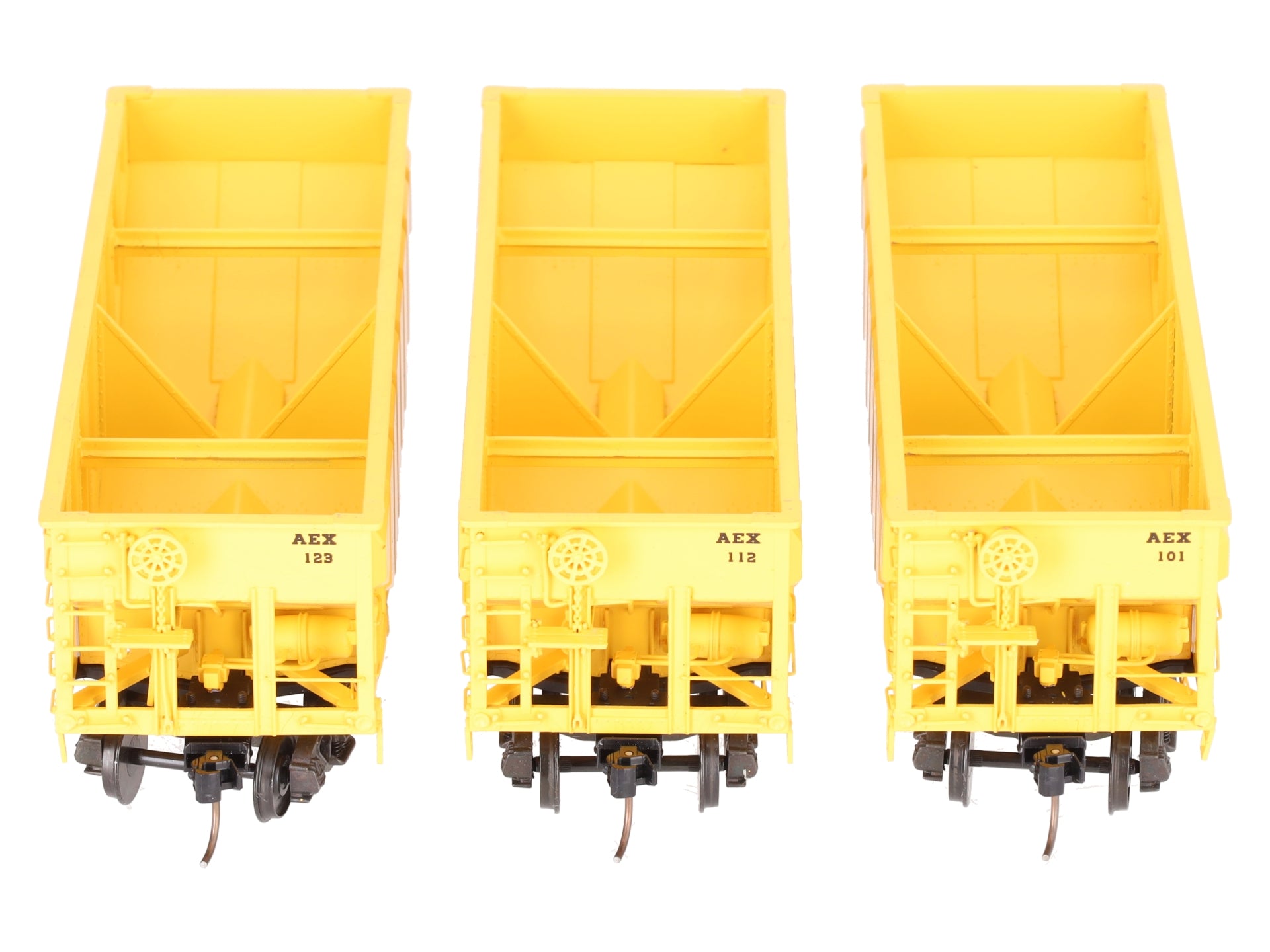 S-Helper 00982 S Scale Anderson Side Panel Open Hopper 3 Car Set #1 LN/Box