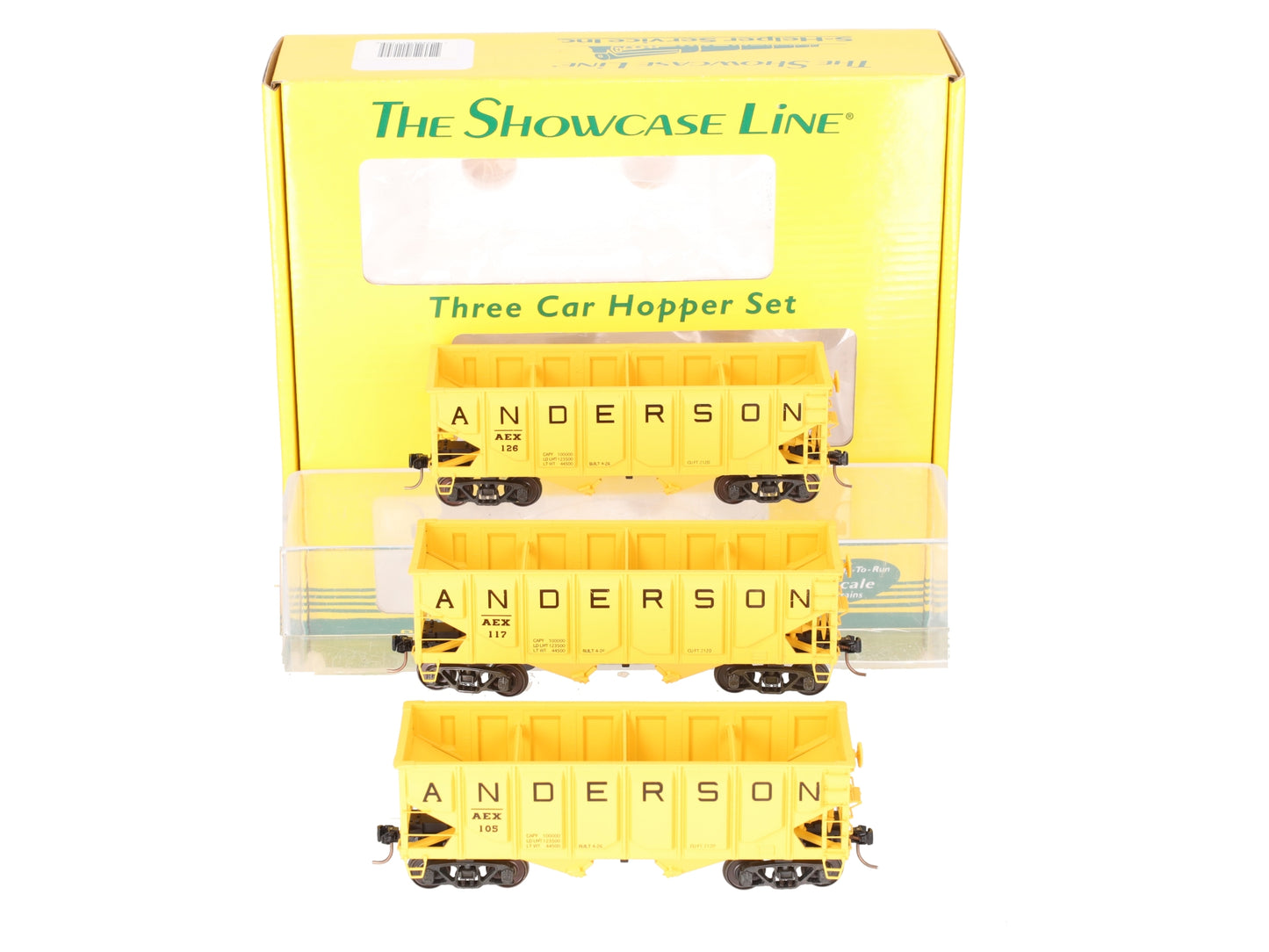 S-Helper 01170 S Scale Service Panel Anderson 3 Car Hopper set B LN/Box