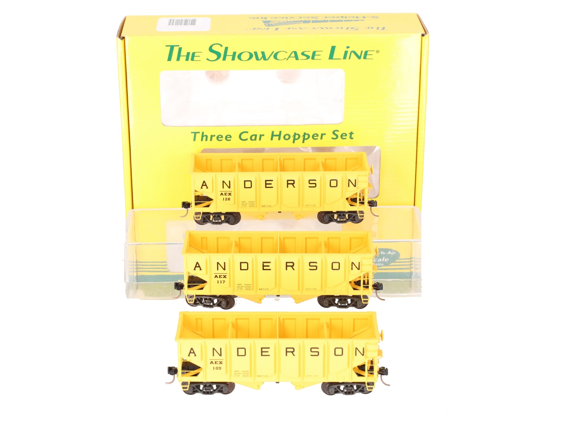S-Helper 01170 S Scale Service Panel Anderson 3 Car Hopper set B LN/Box