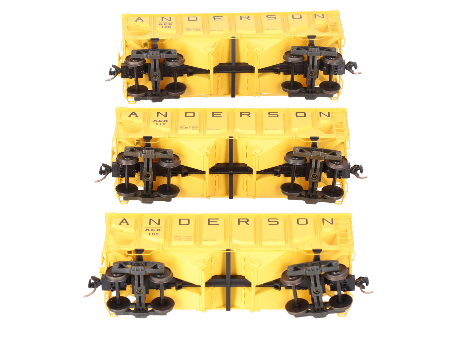 S-Helper 01170 S Scale Service Panel Anderson 3 Car Hopper set B LN/Box