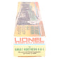 Lionel 6-3100 O Gauge Great Northern 4-8-4 Steam Locomotive & Tender EX/Box