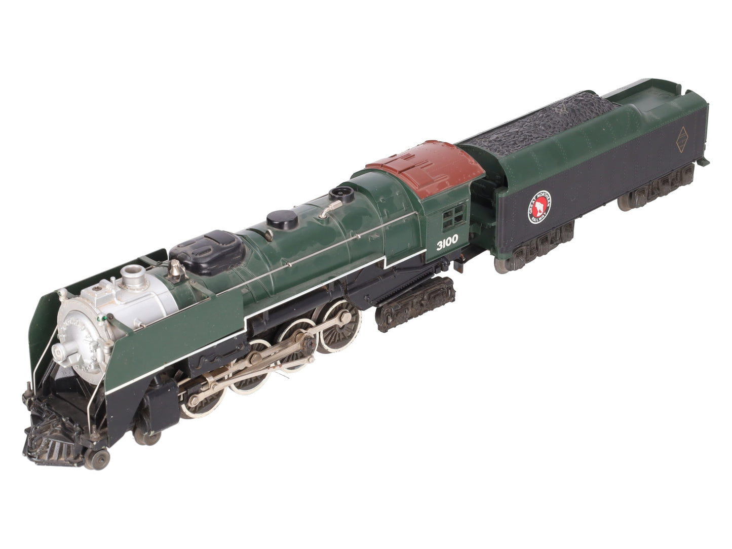 Lionel 6-3100 O Gauge Great Northern 4-8-4 Steam Locomotive & Tender EX/Box