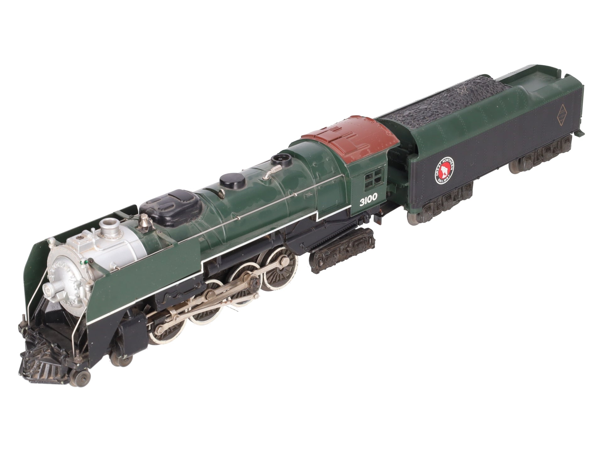 Lionel 6-3100 O Gauge Great Northern 4-8-4 Steam Locomotive & Tender EX/Box