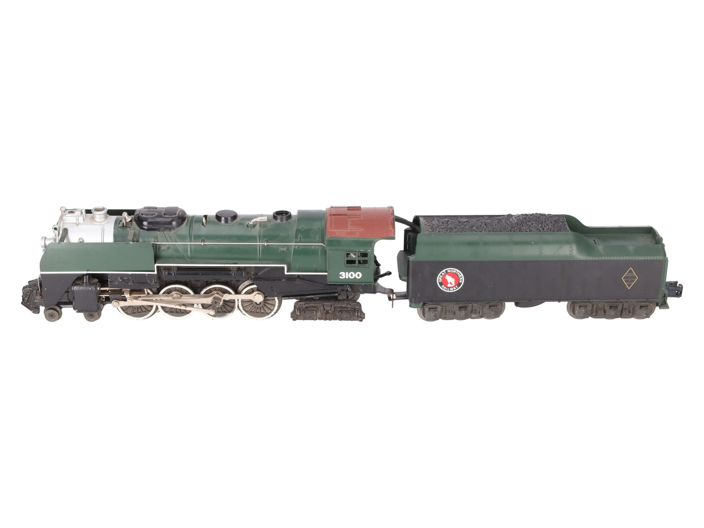 Lionel 6-3100 O Gauge Great Northern 4-8-4 Steam Locomotive & Tender EX/Box