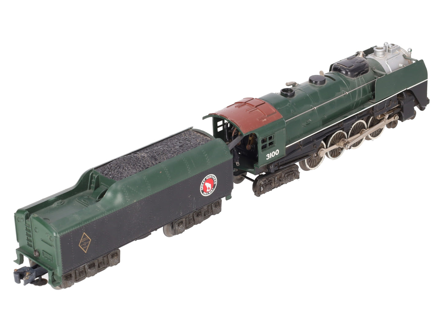 Lionel 6-3100 O Gauge Great Northern 4-8-4 Steam Locomotive & Tender EX/Box