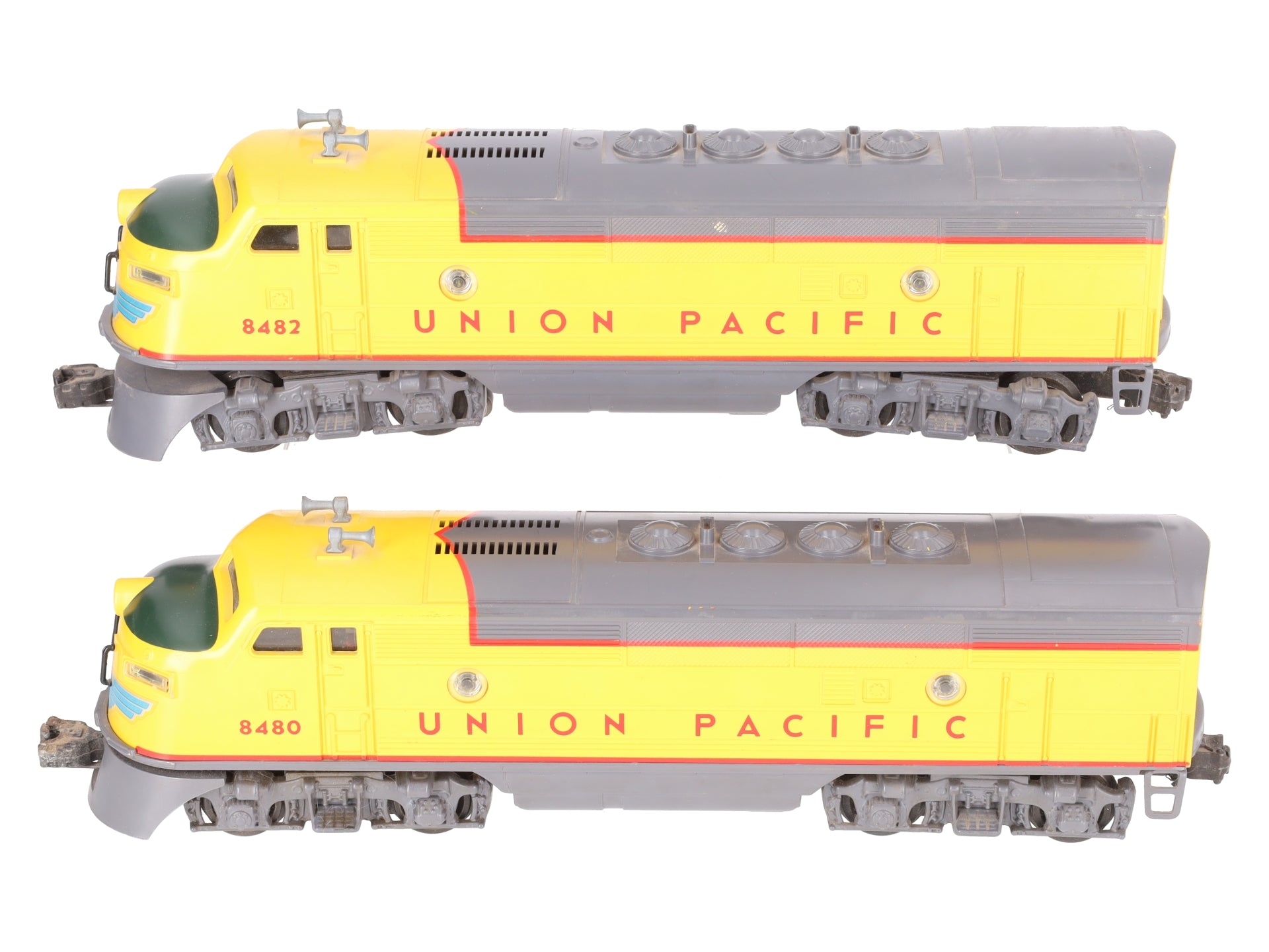 Lionel 6-8480 O Union Pacific Powered and Dummy F3 AA Diesel Set #8480/8482 EX