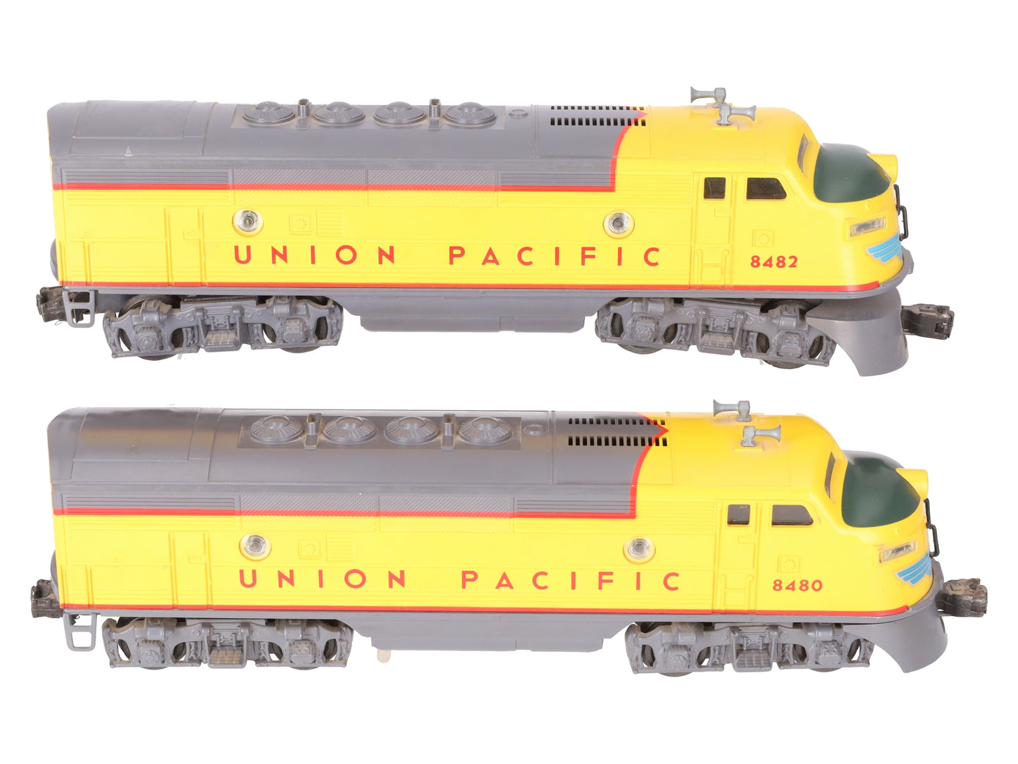 Lionel 6-8480 O Union Pacific Powered and Dummy F3 AA Diesel Set #8480/8482 EX