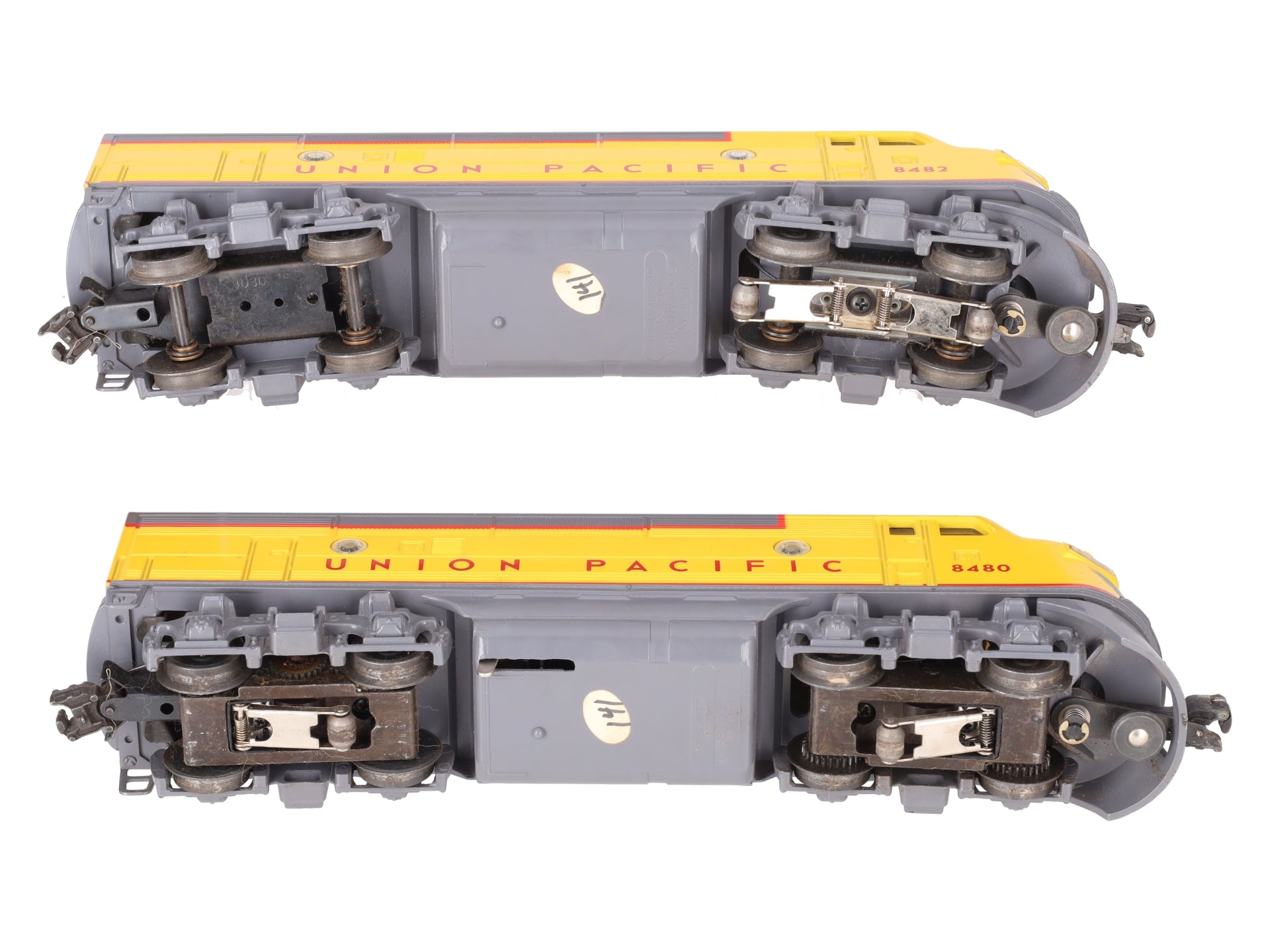 Lionel 6-8480 O Union Pacific Powered and Dummy F3 AA Diesel Set #8480/8482 EX