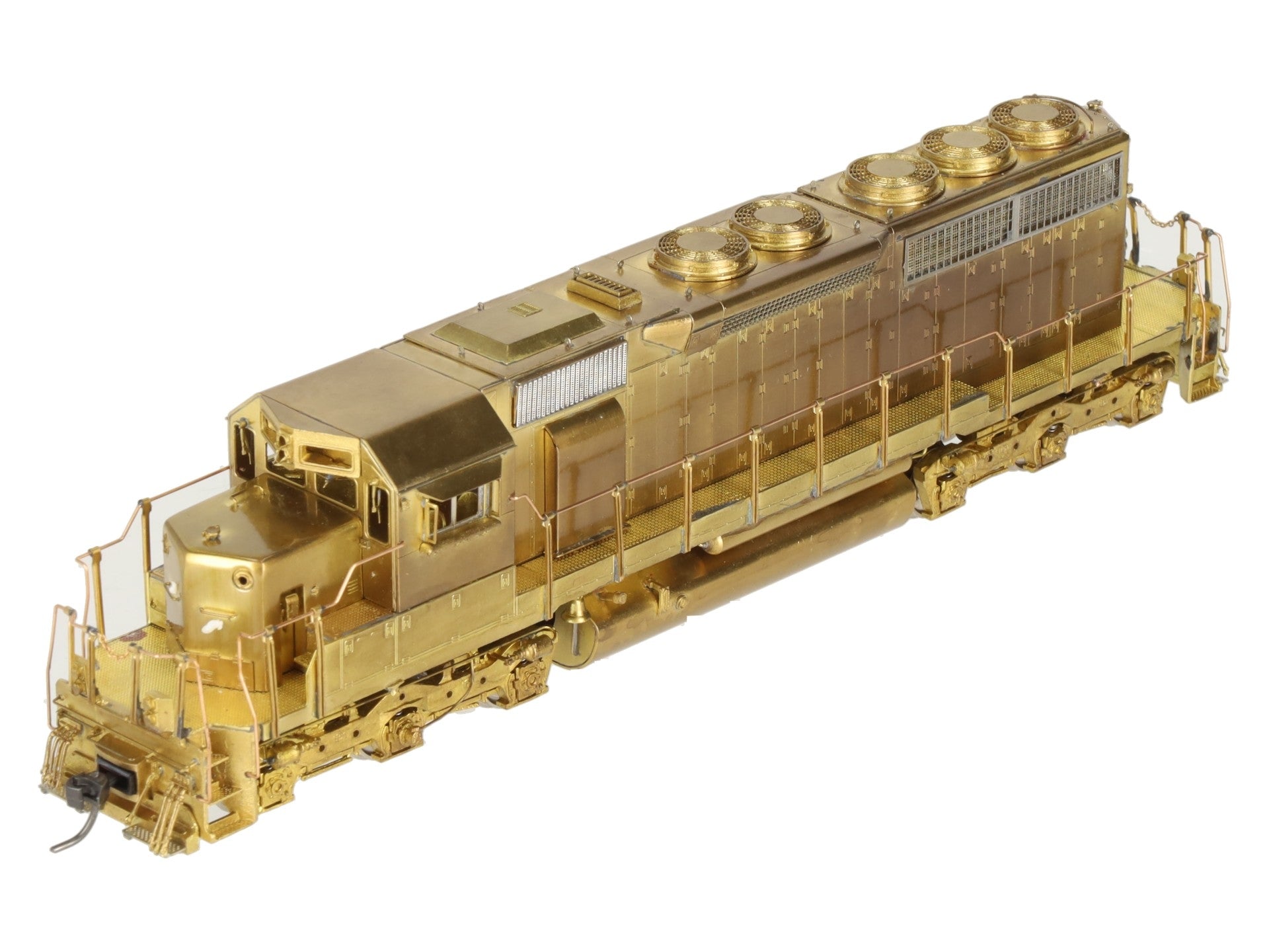 Overland OMI-1936 HO BRASS EMD SD40 Low Hood Diesel Locomotive -Unpainted EX/Box