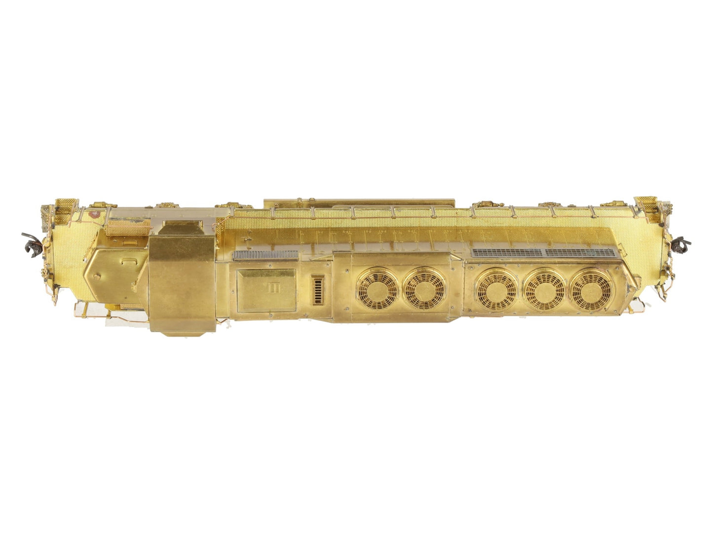 Overland OMI-1936 HO BRASS EMD SD40 Low Hood Diesel Locomotive -Unpainted EX/Box