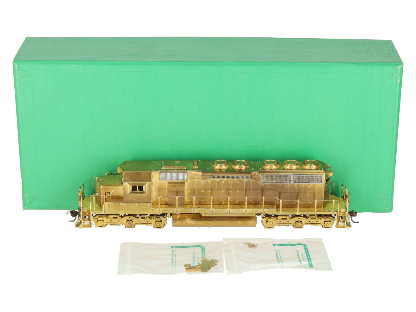 Overland OMI-1936 HO BRASS EMD SD40 Low Hood Diesel Locomotive -Unpainted EX/Box