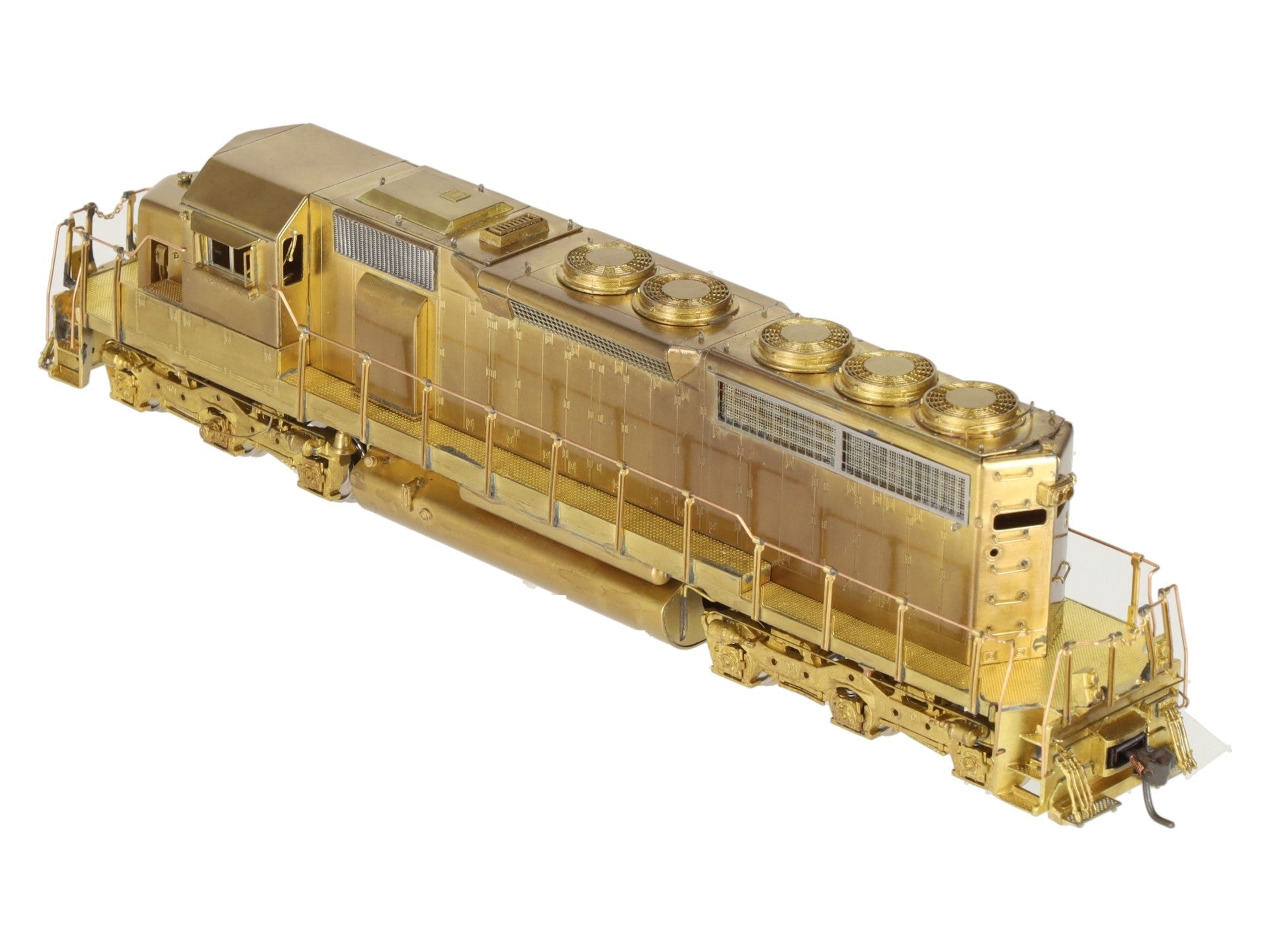 Overland OMI-1936 HO BRASS EMD SD40 Low Hood Diesel Locomotive -Unpainted EX/Box