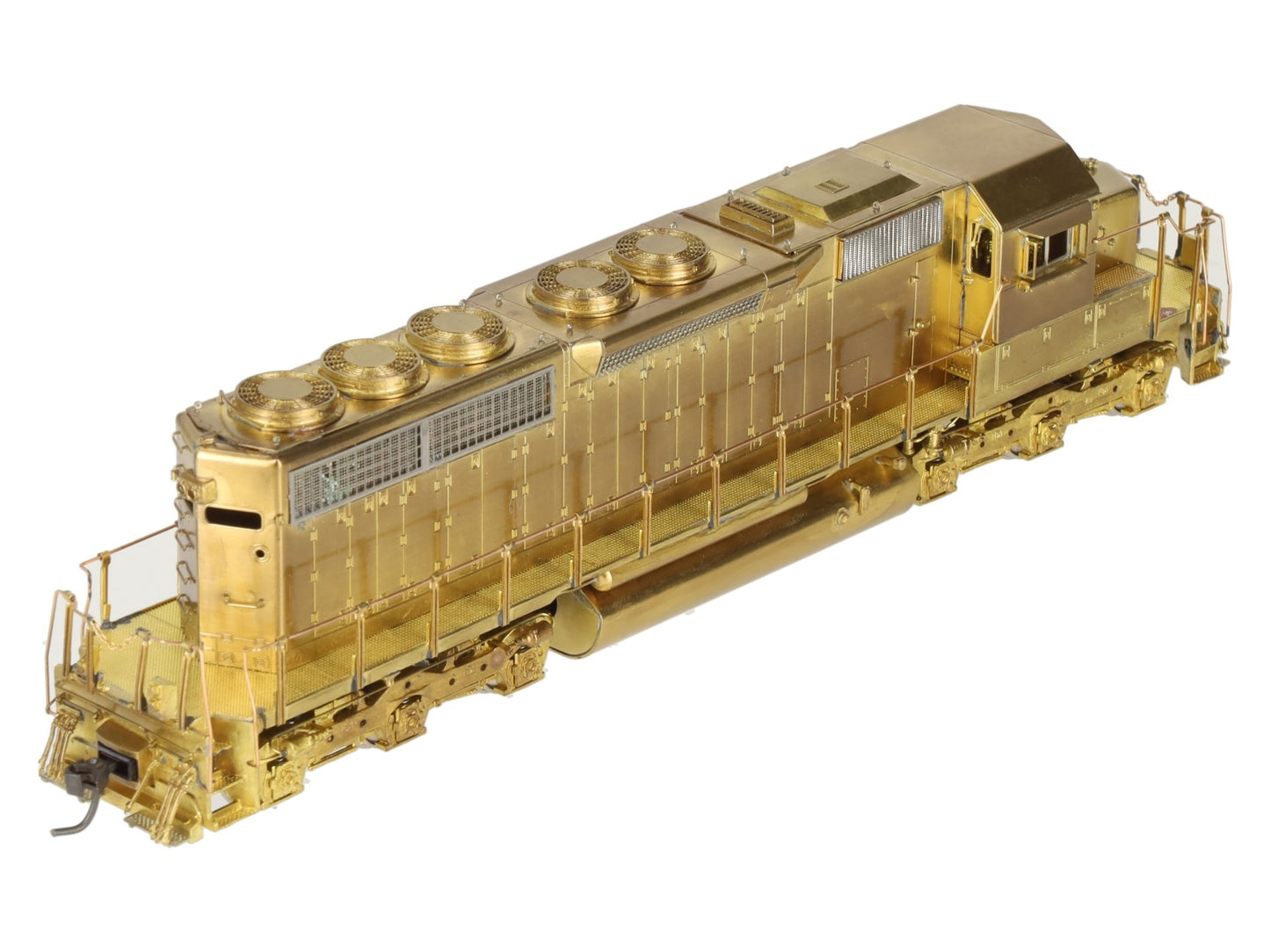 Overland OMI-1936 HO BRASS EMD SD40 Low Hood Diesel Locomotive -Unpainted EX/Box