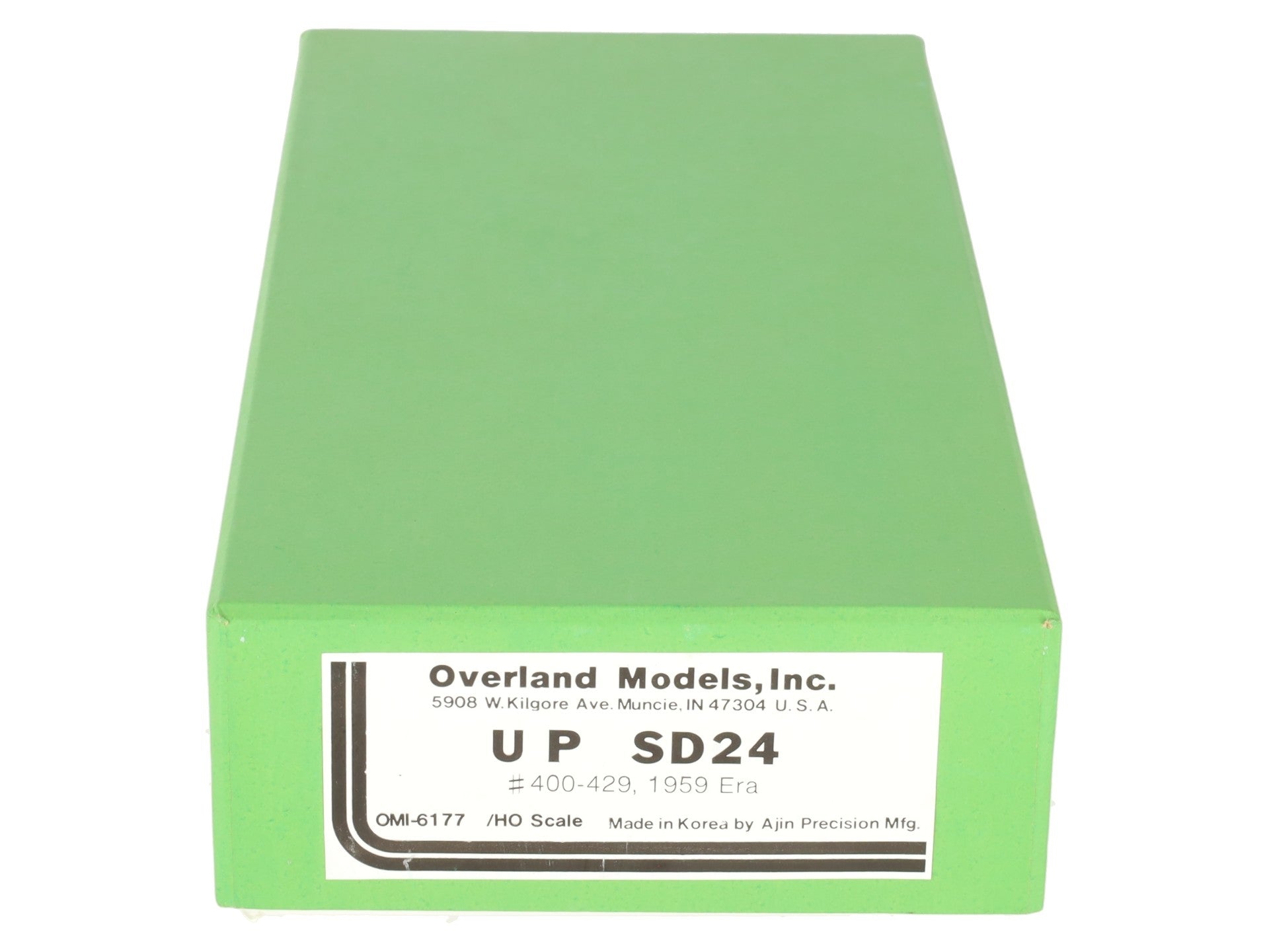 Overland OMI-6177 HO BRASS UP SD24 Diesel Locomotive -Unpainted EX/Box