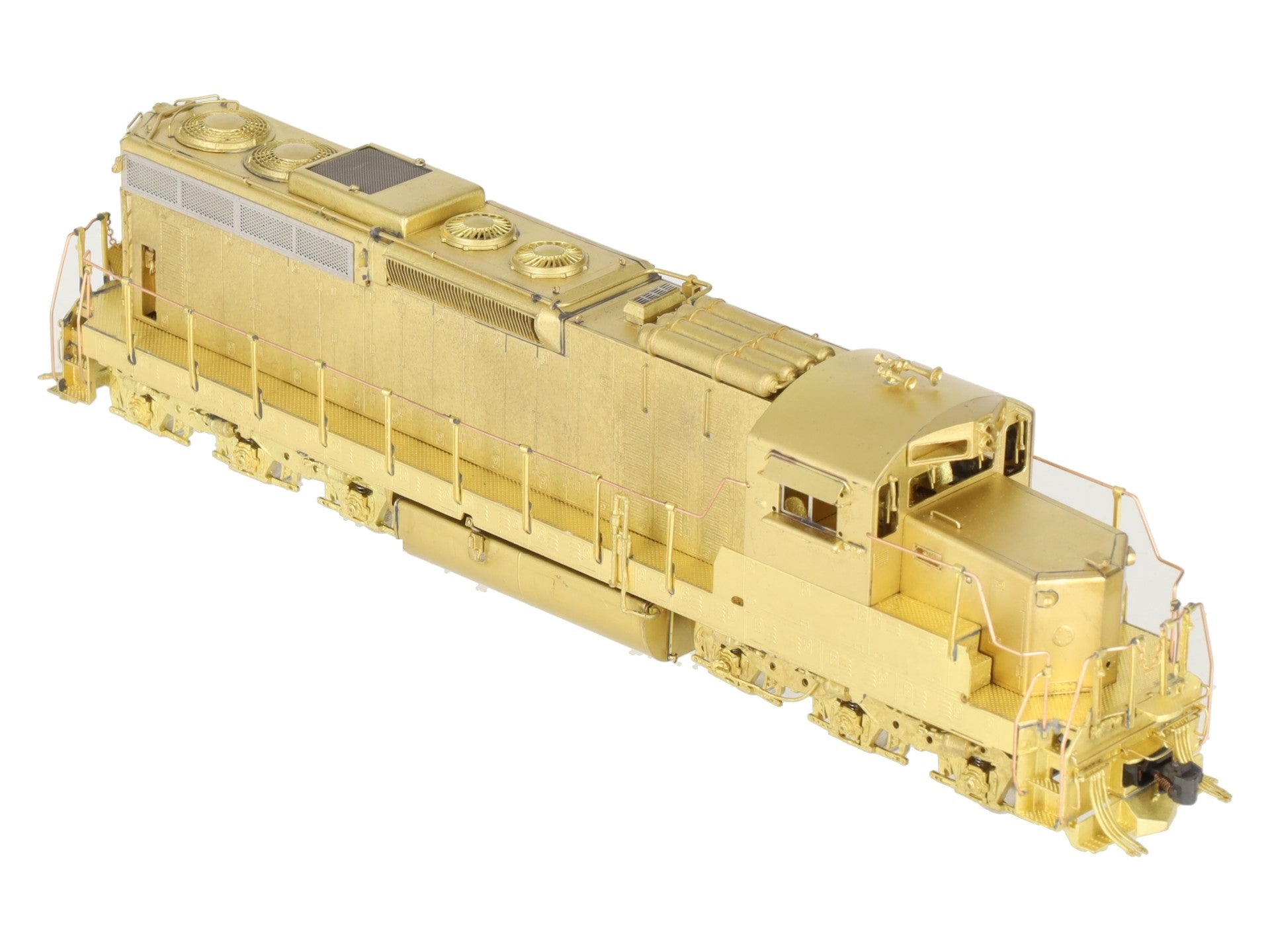 Overland OMI-6177 HO BRASS UP SD24 Diesel Locomotive -Unpainted EX/Box