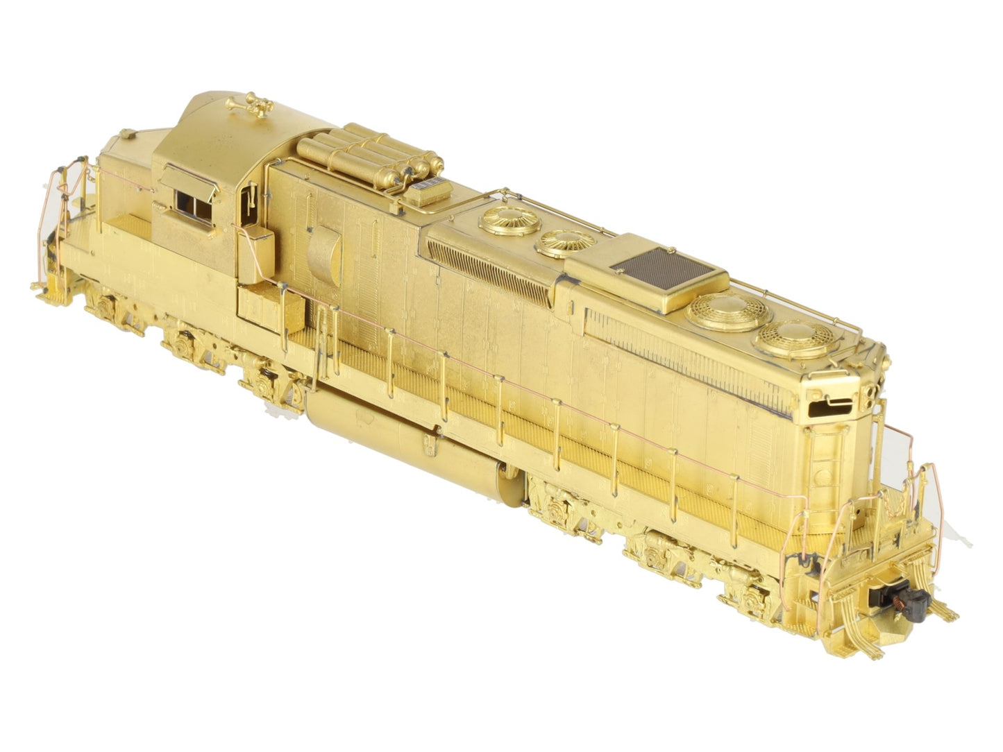 Overland OMI-6177 HO BRASS UP SD24 Diesel Locomotive -Unpainted EX/Box