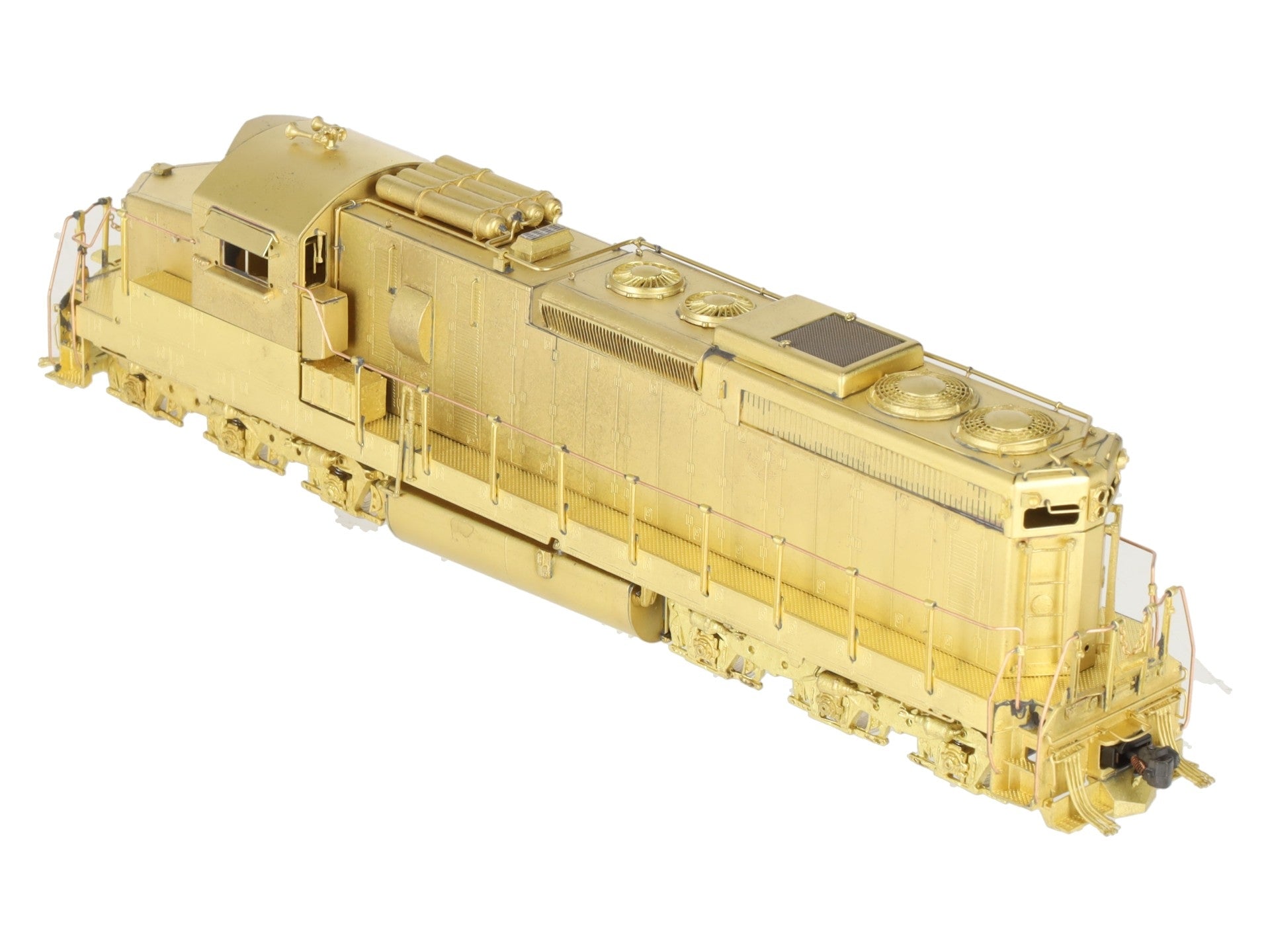 Overland OMI-6177 HO BRASS UP SD24 Diesel Locomotive -Unpainted EX/Box