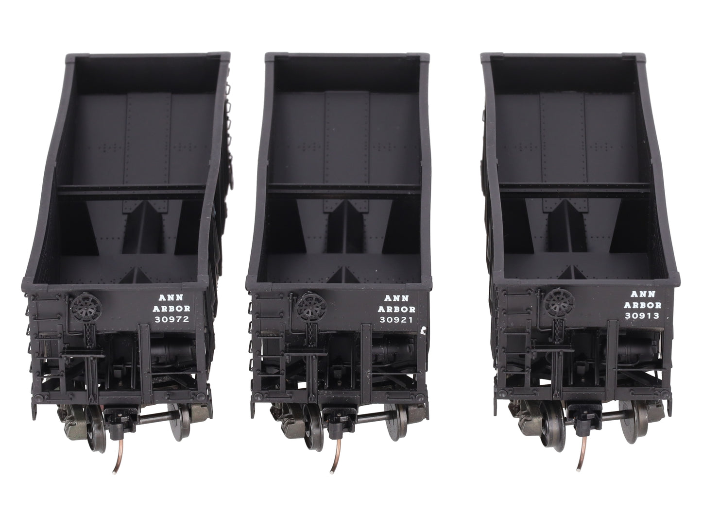 S-Helper 00760 S Scale Service Comp Hb Ann Arbor 3 Car Hopper Set #1 LN/Box