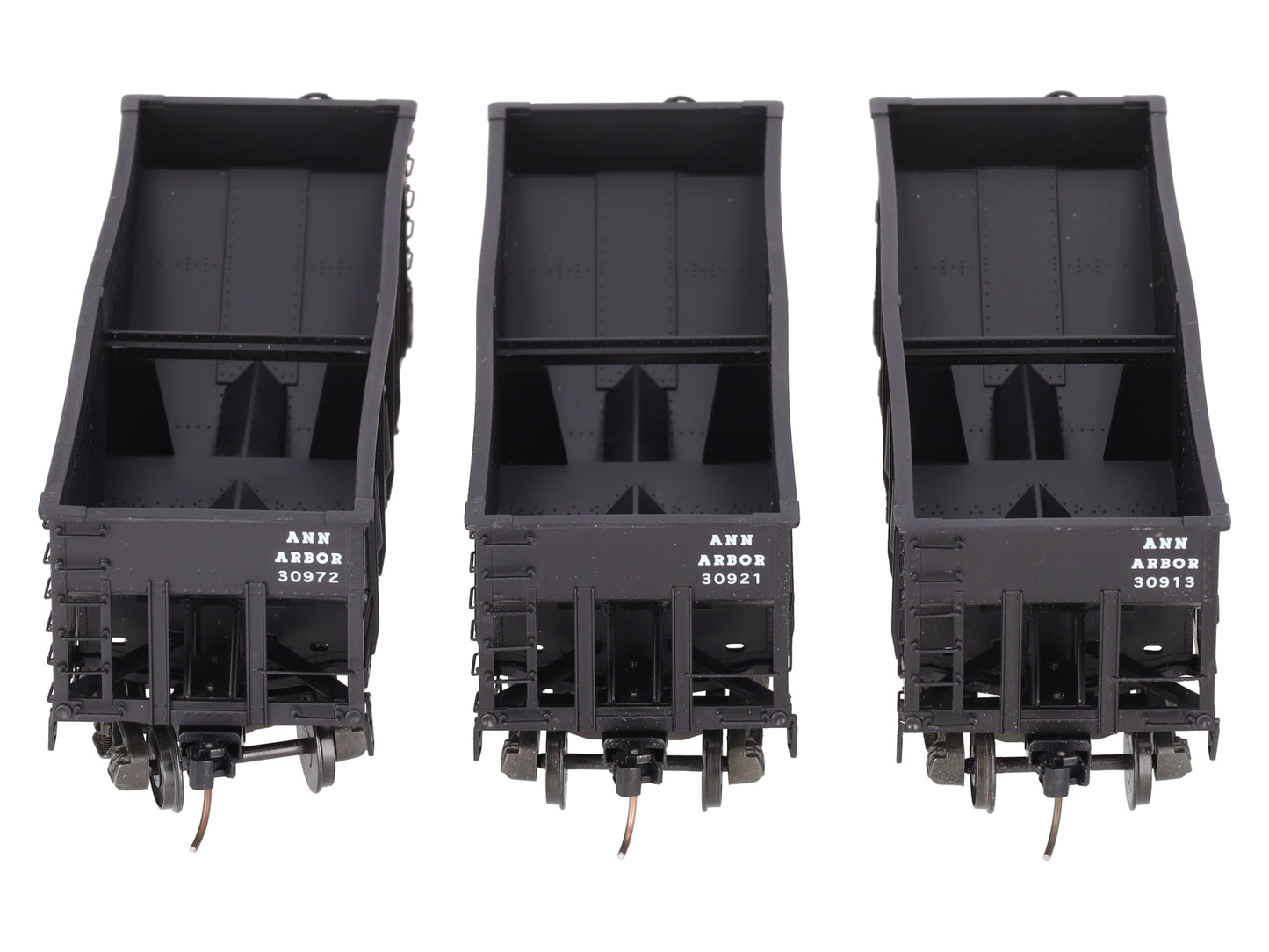 S-Helper 00760 S Scale Service Comp Hb Ann Arbor 3 Car Hopper Set #1 LN/Box