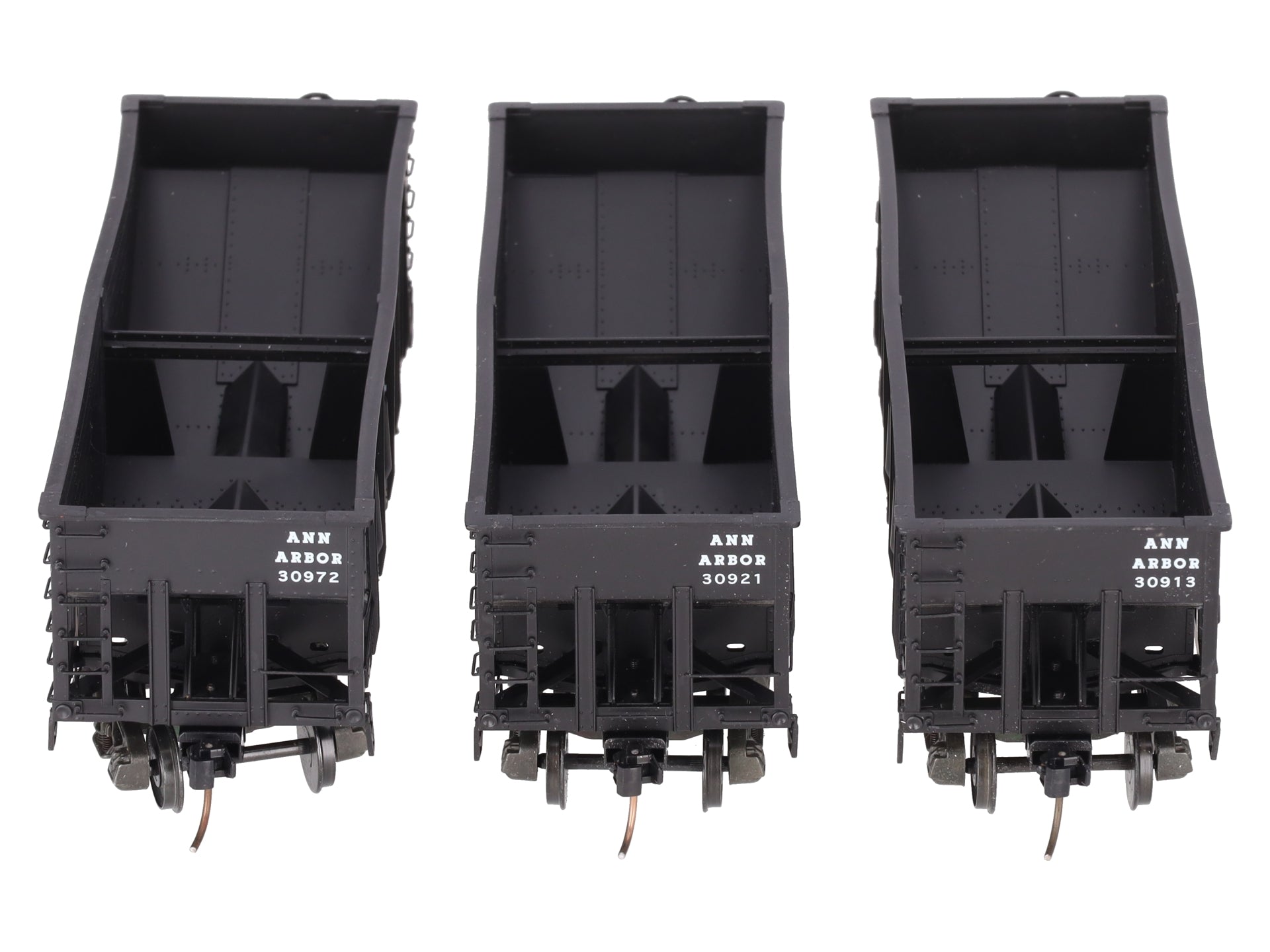 S-Helper 00760 S Scale Service Comp Hb Ann Arbor 3 Car Hopper Set #1 LN/Box